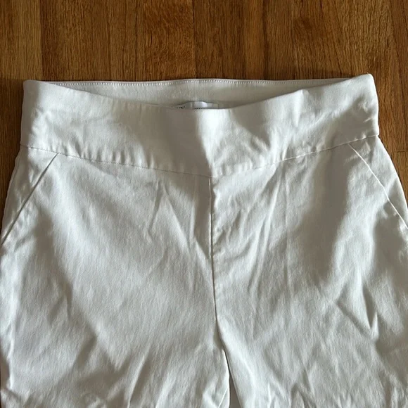 Whitney High-Waisted Pull-On Slim-Leg Capri Pant - White New York & Co - Picture 6 of 9
